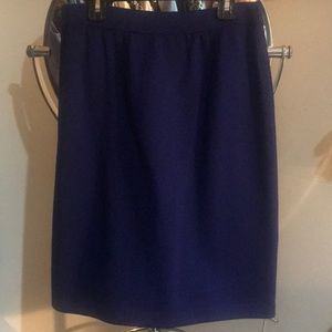 St John purple size 4 skirt.